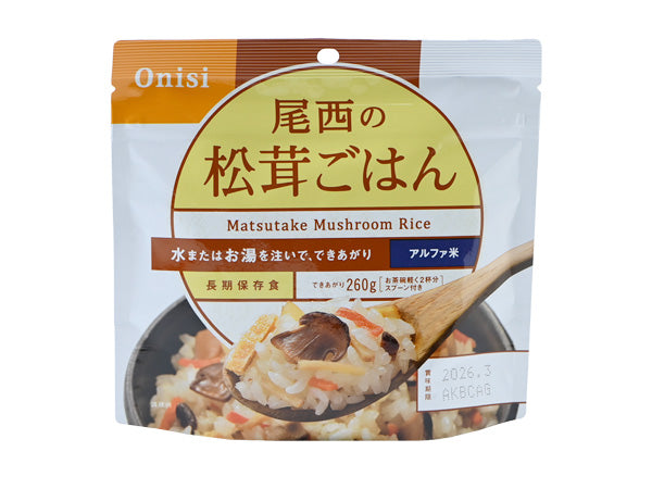 Onisi 即食松茸飯 [100克]